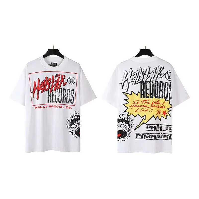 753#White/Black/ ｜ P54 In Stock Hellstar 、 T （fabric):32 240 Sizes（size）：S-M- L- X L （colour）：White、Black.